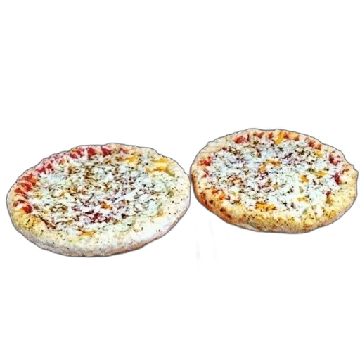 food, crown, 3d render, photorealistic, two, pizzas, cooking, grill transparent PNG cut-out