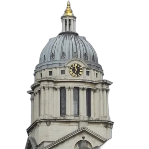 building, crown, 3d render, photorealistic, grand, clock, tower, domed transparent PNG cut-out