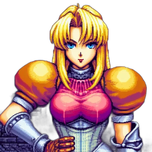 robot, weapon, pixel art, vaporwave, concept art, anime, pixel, art transparent PNG cut-out