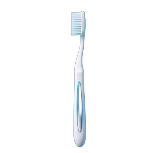 weapon, staff, white, plastic, toothbrush, blue, stripe, handle transparent PNG cut-out
