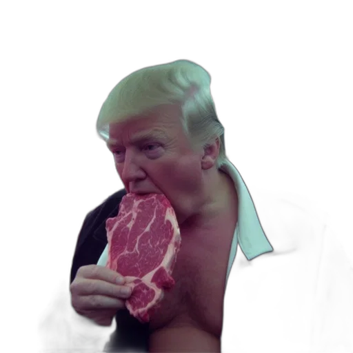 food, animal, creature, weapon, vaporwave, pixel art, concept art, photorealistic transparent PNG cut-out
