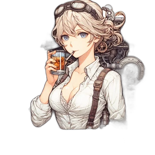 staff, dress, weapon, dragon transparent PNG cut-out