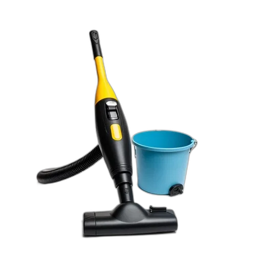 staff, weapon, black, handheld, vacuum, cleaner, yellow, nozzle transparent PNG cut-out