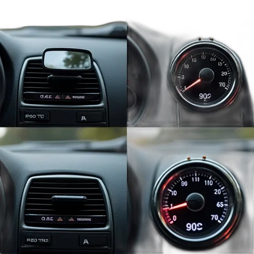 car, 3d render, air, vent, mirror, attached, displayed, against transparent PNG cut-out