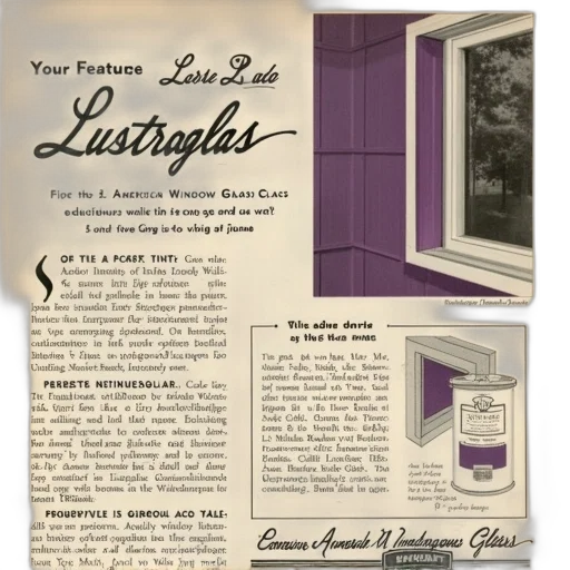 vintage, advertisement, american, window, glass, company, featuring, product transparent PNG cut-out