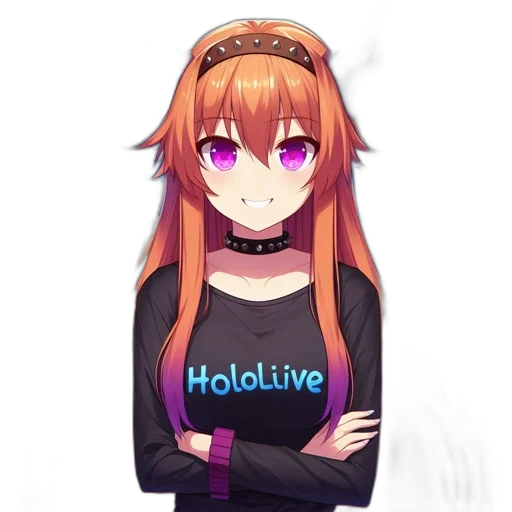 hat, hair, dress, robot, anime, pixel art, cartoon, fantasy art transparent PNG cut-out