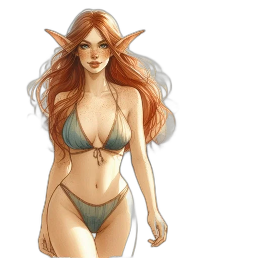 fantasy art, concept art, pixel art, comic book art, earth tones, green, pastel, golden transparent PNG cut-out