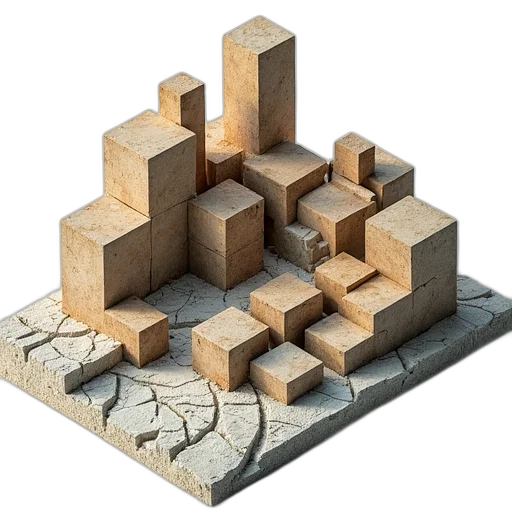 building, furniture, 3d render, concept art transparent PNG cut-out