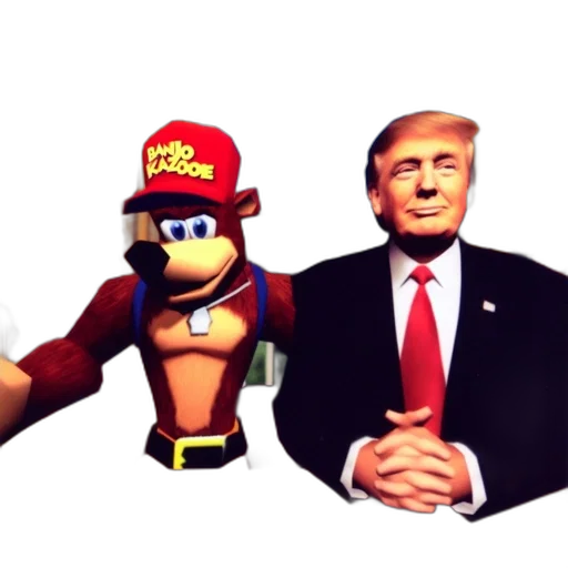 3d render, pixel art, concept art, cartoon, fire, two, figures, one transparent PNG cut-out