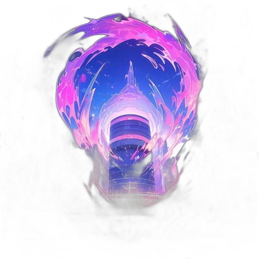 mask, crown, face, hair, vaporwave, cyberpunk, concept art, anime transparent PNG cut-out