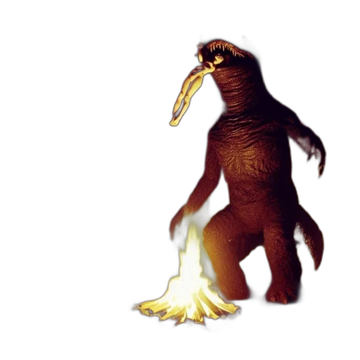 creature, animal, dragon, staff, concept art, 3d render, pixel art, photorealistic transparent PNG cut-out