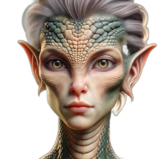 dragon, face, creature, staff, fantasy art, concept art, photorealistic, 3d render transparent PNG cut-out
