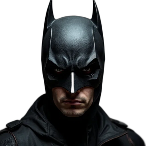 mask, face, comic book art, photorealistic, concept art, 3d render, dark, knight transparent PNG cut-out