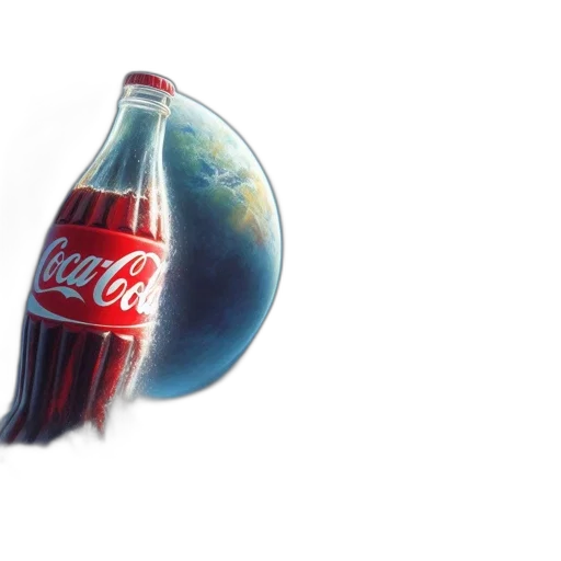 bottle, food, weapon, photorealistic, concept art, 3d render, pixel art, outer space transparent PNG cut-out