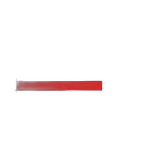 sword, staff, weapon, hair, pixel art, 3d render, red, colorful transparent PNG cut-out