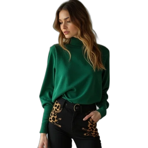jacket, jewelry, green, earth tones transparent PNG cut-out