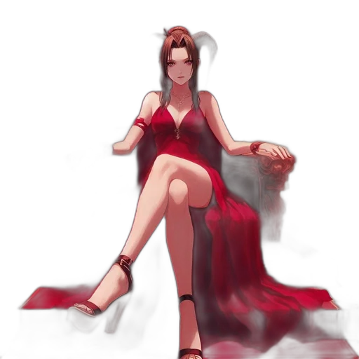 dress, staff, concept art, fantasy art, pixel art, comic book art, fire, red transparent PNG cut-out