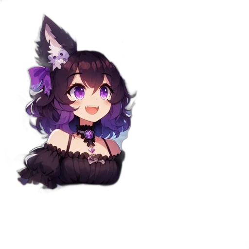 staff, creature, mask, animal, pixel art, anime, fantasy art, watercolor transparent PNG cut-out