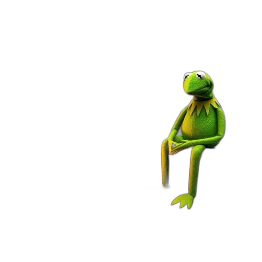staff, animal, robot, food, concept art, 3d render, green, puppet transparent PNG cut-out