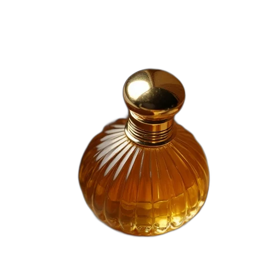 bottle, crown, jewelry, dress, 3d render, photorealistic, golden, gold-colored transparent PNG cut-out