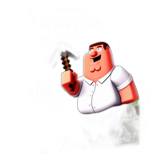 weapon, staff, sword, animal, concept art, 3d render, pixel art, cartoon transparent PNG cut-out