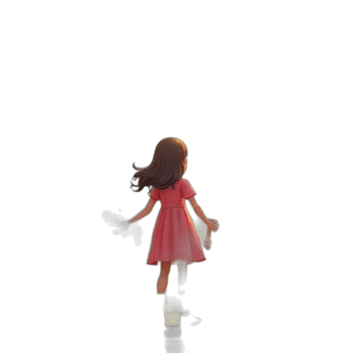 dress, robot, bottle, hair transparent PNG cut-out