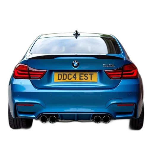 car, 3d render, photorealistic, blue, black, roof, parked, driveway transparent PNG cut-out