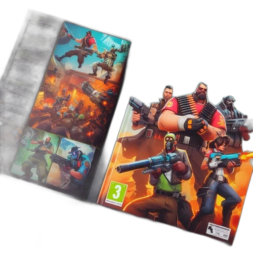 weapon, concept art, 3d render, open, book, highlights, overwatch, game transparent PNG cut-out
