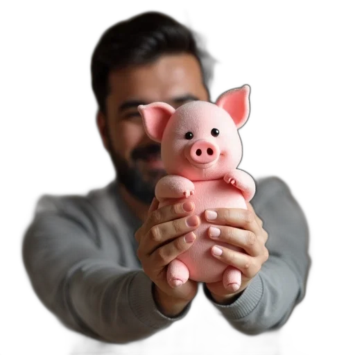 animal, mask, creature, 3d render transparent PNG cut-out