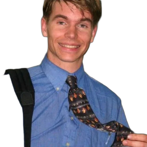staff, jacket, weapon, hair, photorealistic, man, blue, button-up transparent PNG cut-out