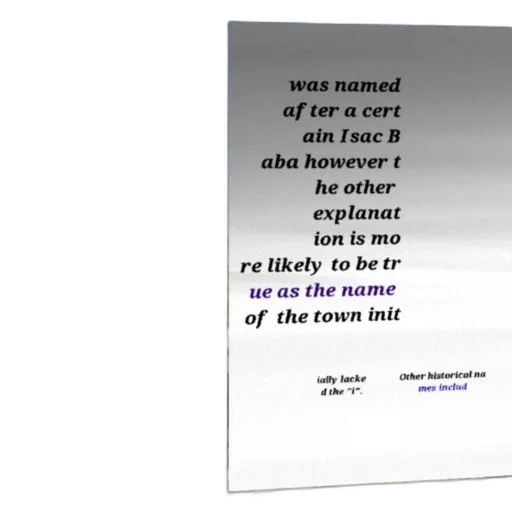 text-based, image, discussing, naming, town, mentioning, isac, baba transparent PNG cut-out