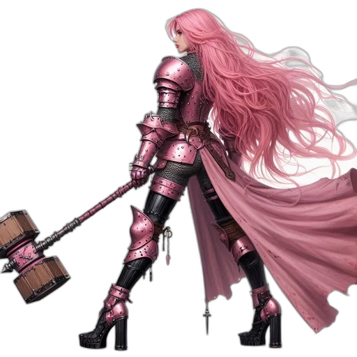 sword, weapon, staff, concept art, fantasy art, comic book art, pixel art, dark transparent PNG cut-out