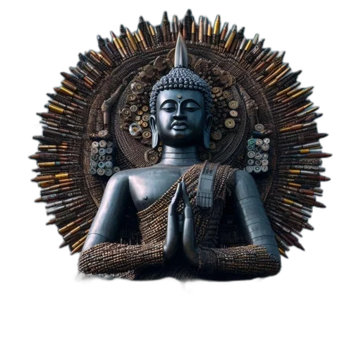 staff, crown, jewelry, 3d render, photorealistic, concept art, large, statue transparent PNG cut-out