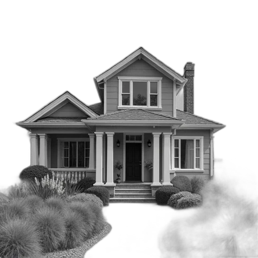 building, furniture, 3d render, photorealistic transparent PNG cut-out
