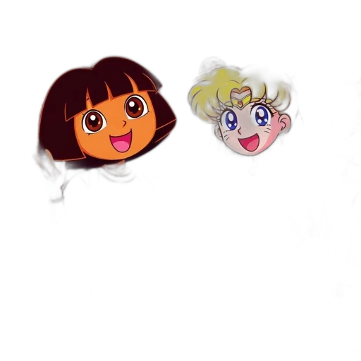 anime, cartoon, pixel art, concept art, outer space, pastel, gathering, various transparent PNG cut-out