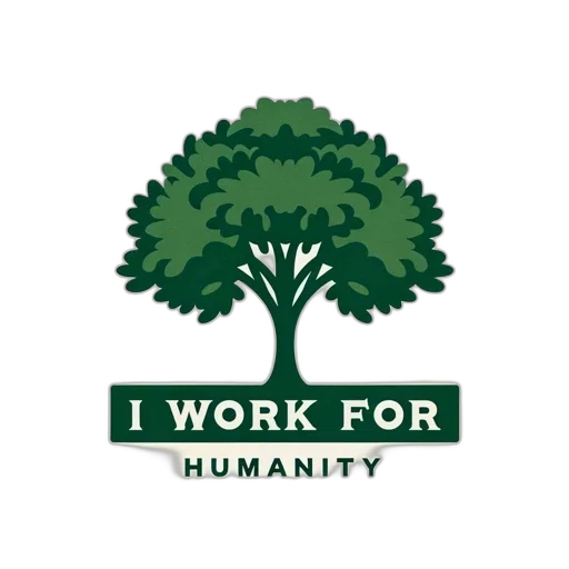 staff, illustration, displays, word, art, piece, featuring, stylized transparent PNG cut-out