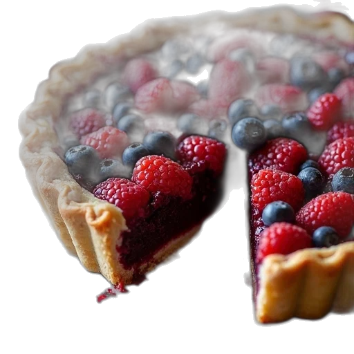 food, crown, photorealistic, 3d render transparent PNG cut-out