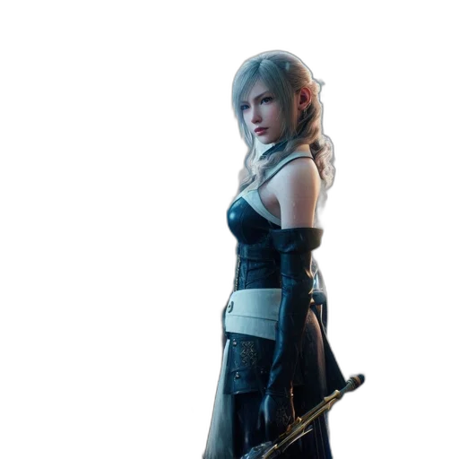 staff, sword, dress, weapon, concept art, 3d render, fantasy art, photorealistic transparent PNG cut-out