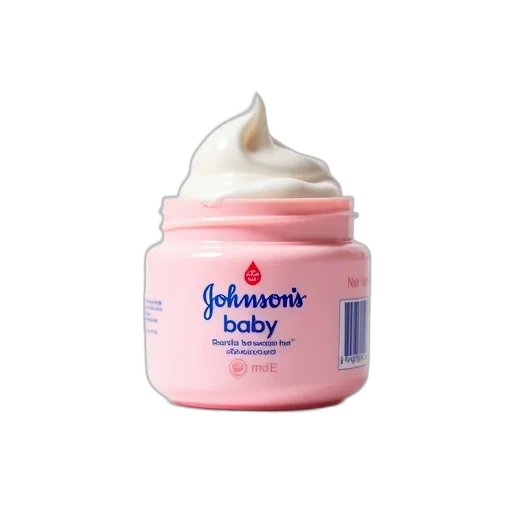 pink, container, johnson, baby, cream, blue, label, barcode transparent PNG cut-out