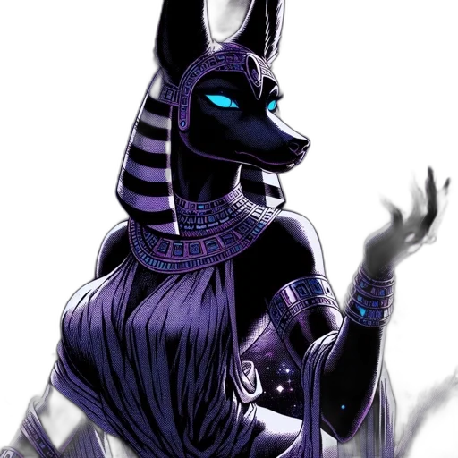 mask, staff, creature, animal, fantasy art, concept art, pixel art, vaporwave transparent PNG cut-out