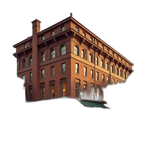 building, furniture, staff, 3d render transparent PNG cut-out
