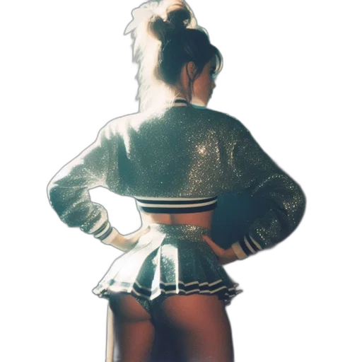 jacket, dress, crown, hair, 3d render, concept art, photorealistic, vaporwave transparent PNG cut-out