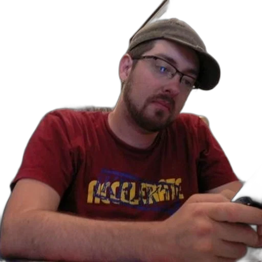hat, staff, creature, face transparent PNG cut-out