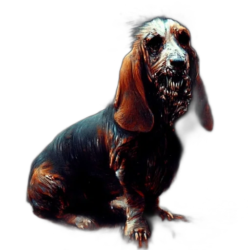 animal, creature, face, hair, photorealistic, concept art, 3d render, pixel art transparent PNG cut-out