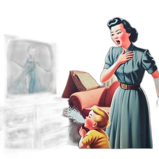 concept art, inside, room, surprised, woman, looks, showing, elsa transparent PNG cut-out