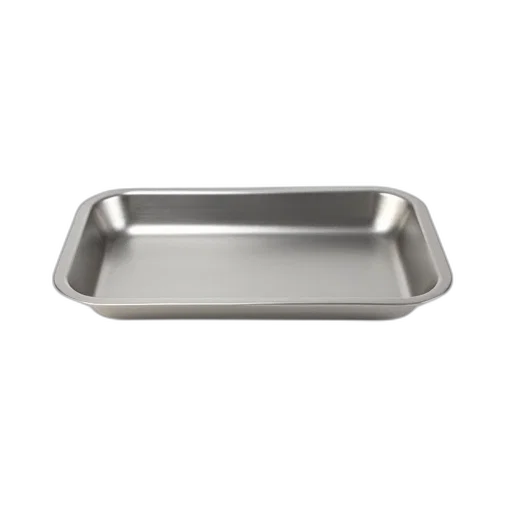 food, jewelry, sleek, modern, steel, tray, smooth, surface transparent PNG cut-out