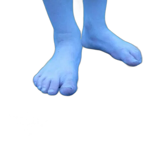 shoes, creature, animal, mask, 3d render, vaporwave, photorealistic, concept art transparent PNG cut-out