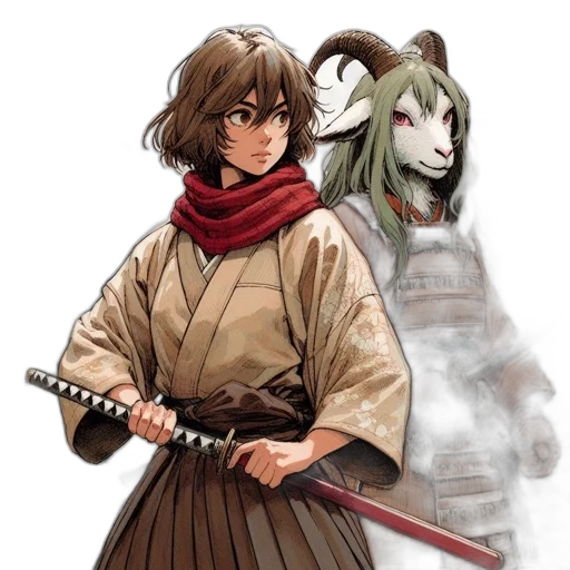 staff, mask, sword, dragon, fantasy art, concept art, pixel art, anime transparent PNG cut-out