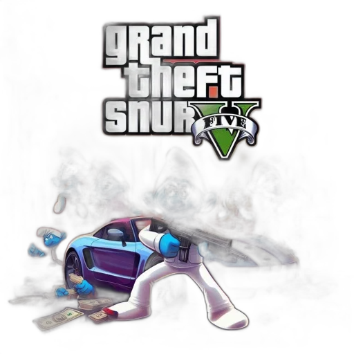 weapon, concept art, pixel art, 3d render, smurfs, engage, action, scenes transparent PNG cut-out