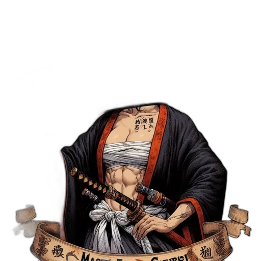 jacket, staff, hat, crown, concept art, anime, fantasy art, comic book art transparent PNG cut-out